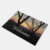 シェナンドアサンセットナショナルパークランドスケープ ドアマット (アングル)