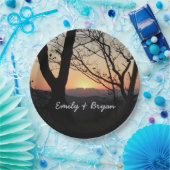 シェナンドアサンセットナショナルパークランドスケープ ペーパープレート (パーティー)