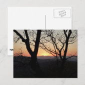 シェナンドアサンセットナショナルパークランドスケープ ポストカード (正面/裏面)