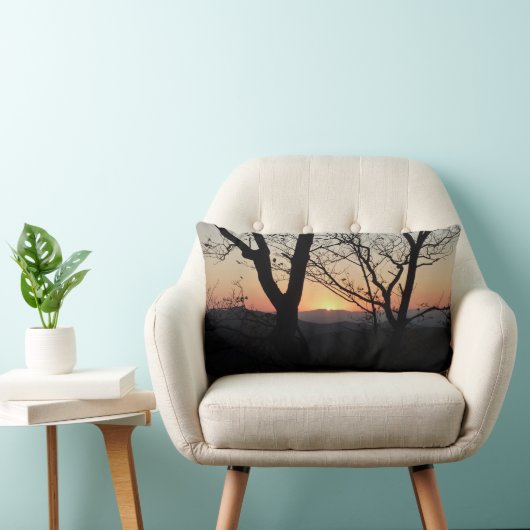 シェナンドアサンセットナショナルパークランドスケープ ランバークッション (椅子)