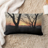 シェナンドアサンセットナショナルパークランドスケープ ランバークッション (ブランケット)