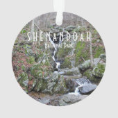 シェナンドアナショナルパークアクリルオーナメント オーナメント (裏面)