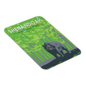 シェナンドアナショナルパークブラックベアーヴィンテージ マグネット (右側)