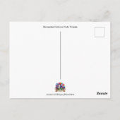 シェナンドアパークフォレストブリッジ箴言聖なる書物、 経典 ポストカード (裏面)