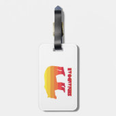 シェナンドアベア ラゲッジタグ (裏面縦)