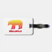 シェナンドアベア ラゲッジタグ (裏面横)