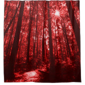 シェナンドアレッド シャワーカーテン (正面)