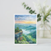 シェナンドアロック国立公園水絵画色の ポストカード (スタンド正面)