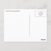 シェナンドア国立公園のストーニーマンクリフ ポストカード (裏面)