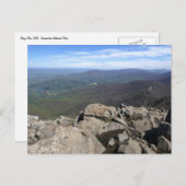 シェナンドア国立公園のストーニーマンクリフ ポストカード (正面/裏面)