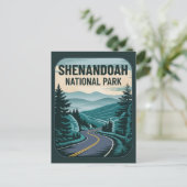 シェナンドア国立公園の風景 ポストカード (スタンド正面)