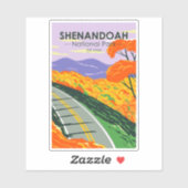 シェナンドア国立公園スカイラインドライブバージニア シール (シート)
