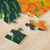 シェナンドア国立公園スカイラインドライブバージニア ジグソーパズル (側面)