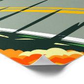 シェナンドア国立公園スカイラインドライブバージニア ポスター (角)