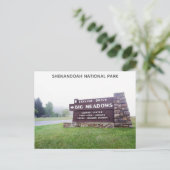 シェナンドア国立公園スカイラインドライブバージニア ポストカード (スタンド正面)