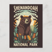 シェナンドア国立公園スカイラインドライブベア ポストカード (正面)