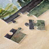 シェナンドア国立公園スカイラインドライブヴィンテージ ジグソーパズル (側面)