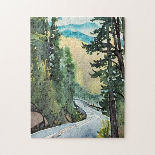 シェナンドア国立公園スカイラインドライブヴィンテージ ジグソーパズル (縦)