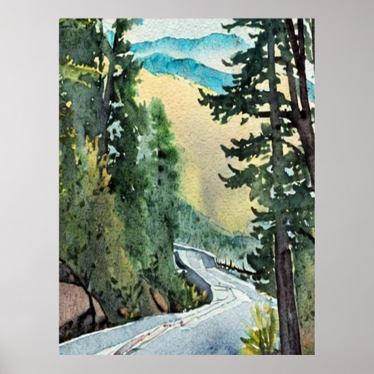 シェナンドア国立公園スカイラインドライブヴィンテージ ポスター (正面)