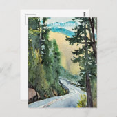 シェナンドア国立公園スカイラインドライブヴィンテージ ポストカード (正面/裏面)