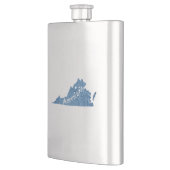 シェナンドア国立公園バージニアウッドグレイン フラスク (左)