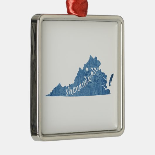 シェナンドア国立公園バージニアウッドグレイン メタルオーナメント (右)