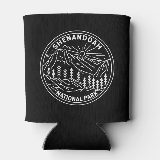 シェナンドア国立公園バージニアモノリン 缶クーラー (裏面)