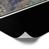 シェナンドア国立公園バージニア衛星ポスター ポスター (角)