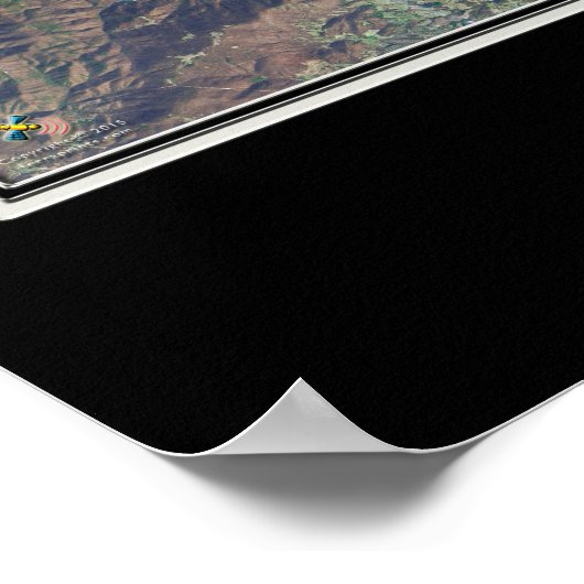 シェナンドア国立公園バージニア衛星ポスター ポスター (角)