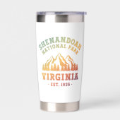 シェナンドア国立公園バージニアUSA 保温保冷タンブラー (左面)