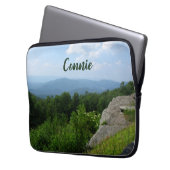 シェナンドア国立公園パーソナライズされた ラップトップスリーブ (正面左)