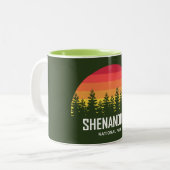 シェナンドア国立公園 ツートーンマグカップ (正面左)