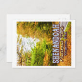 シェナンドア国立公園 – バージニア州統一された州 ポストカード (正面/裏面)