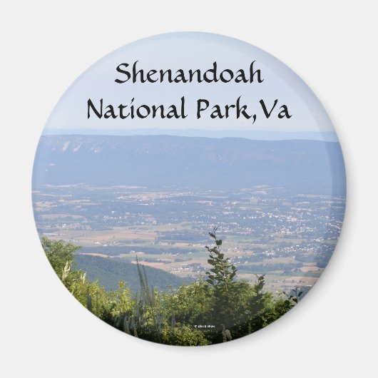 シェナンドア国立公園 マグネット (正面)