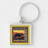 シェナンドア国立公園 |ママベア&カブス キーホルダー (正面)