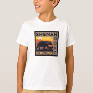 シェナンドア国立公園 ママベア&カブス Tシャツ