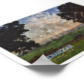 シェナンドア水彩画 – バージニア統一された州 ポスター (角)