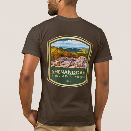シェナンドアNP (PF1) Tシャツ (裏面)