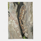 シェナンドー国立公園のガラガラヘビ キッチンタオル (縦)