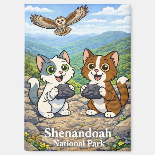 シェナンドー国立公園マグネット マグネット (正面)