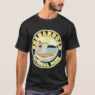 シェナンドー・フライ・フィッシング風トラウト Tシャツ