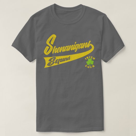 シェナ動揺してニガンス隊 Tシャツ (デザイン正面)
