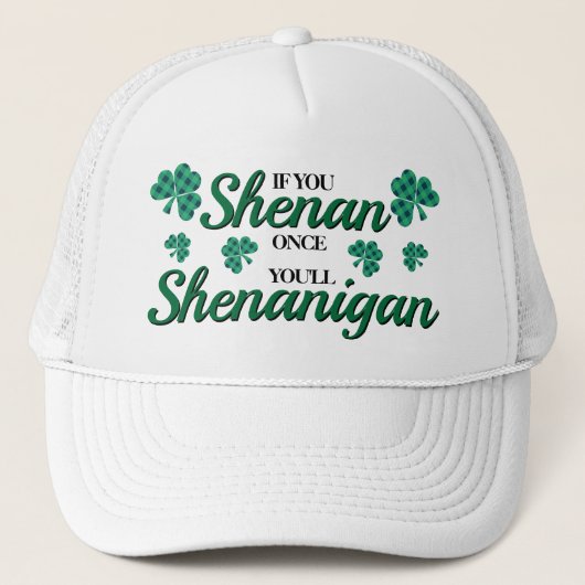 シェニもしガンはシェニガンだ キャップ (正面)