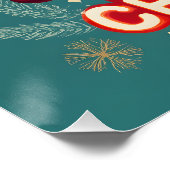 シェニードホリデーチャームマルチーズクリスマスエンジェル ポスター (コーナー)