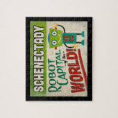 シェネクタディニューヨークロボットおもしろい-ヴィンテージ ジグソーパズル (縦)