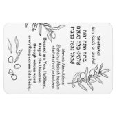 シェハコル | 食品賛美磁石 マグネット (横)