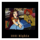 シェハーザード千尋アラビアの夜 ポスター (正面)