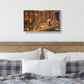 シェバの女王がソロモン王を訪問すること キャンバスプリント (インサイチュ (寝室))