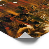 シェバの女王がソロモン王を訪問すること ポスター (角)