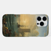 シェバの女王の乗船 iPhoneケース (裏面横)